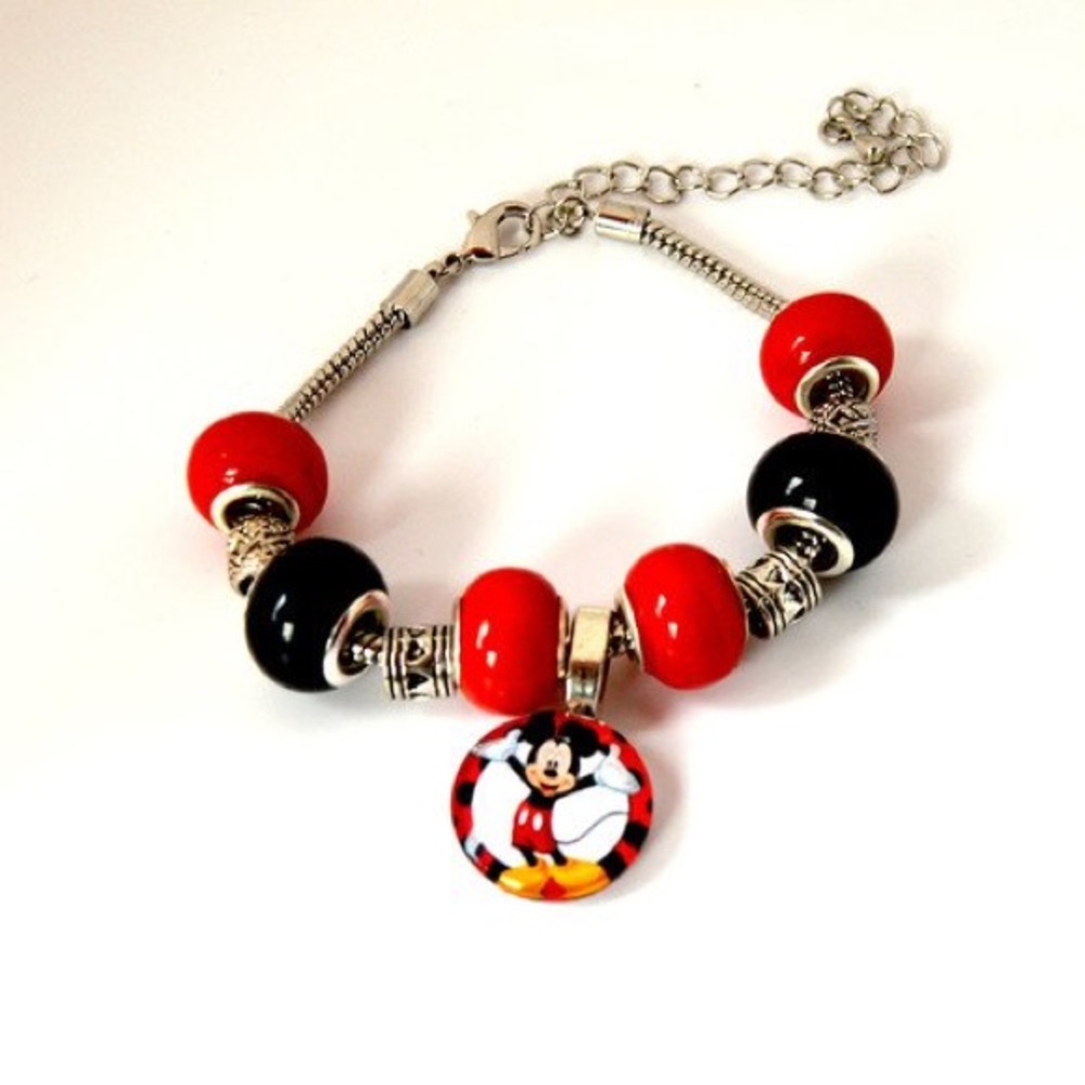Mickey Mouse European Necklace